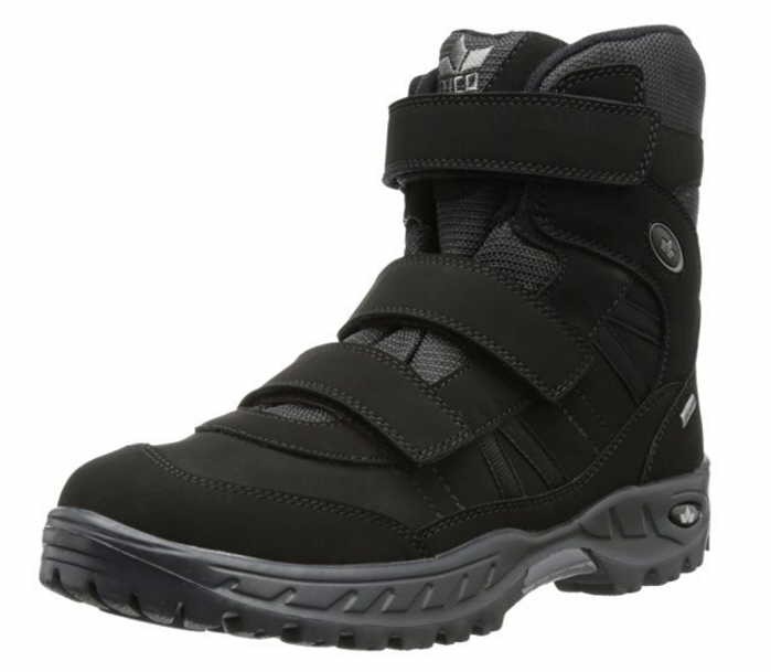 LICO Winterstiefel schwarz Wildlife Velcro