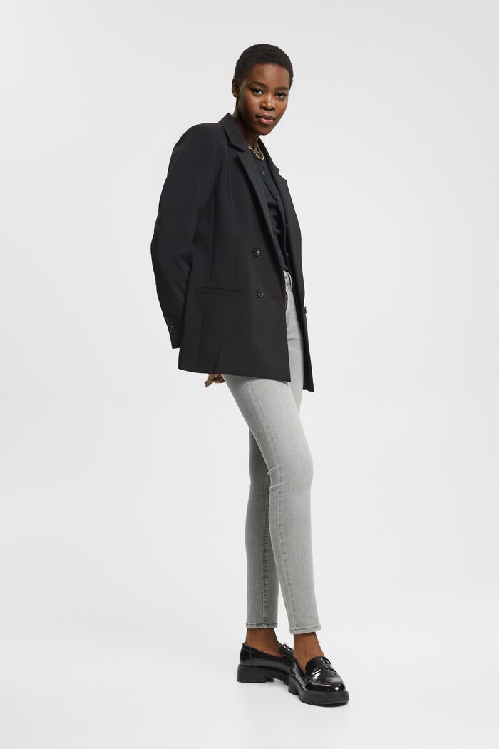 Skinny Jeans mit mittelhohem Bund