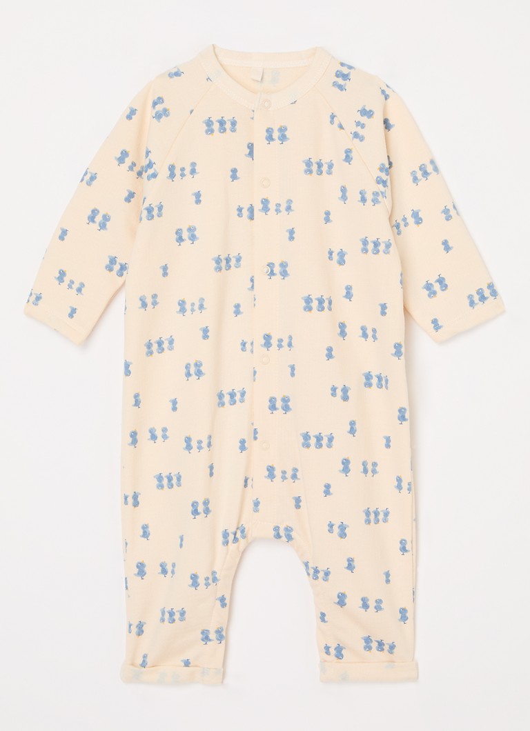 Βρεφική φόρμα Petit Bateau με στάμπα