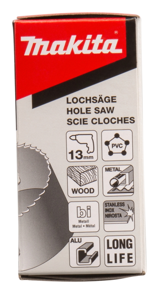 Makita Zubehör P-52467 Lochsäge 17 mm HSS Bimetall Weiß