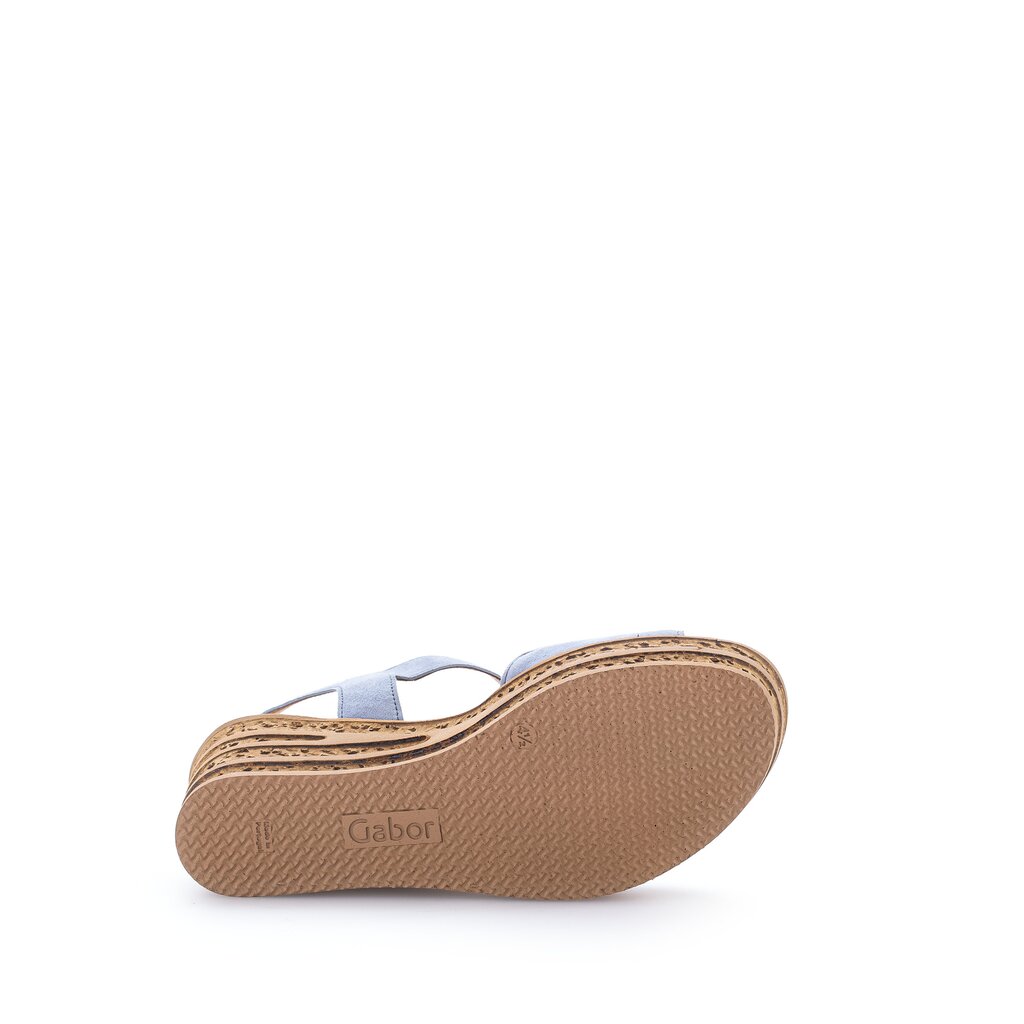 Gabor fashion Keilsandalette blau