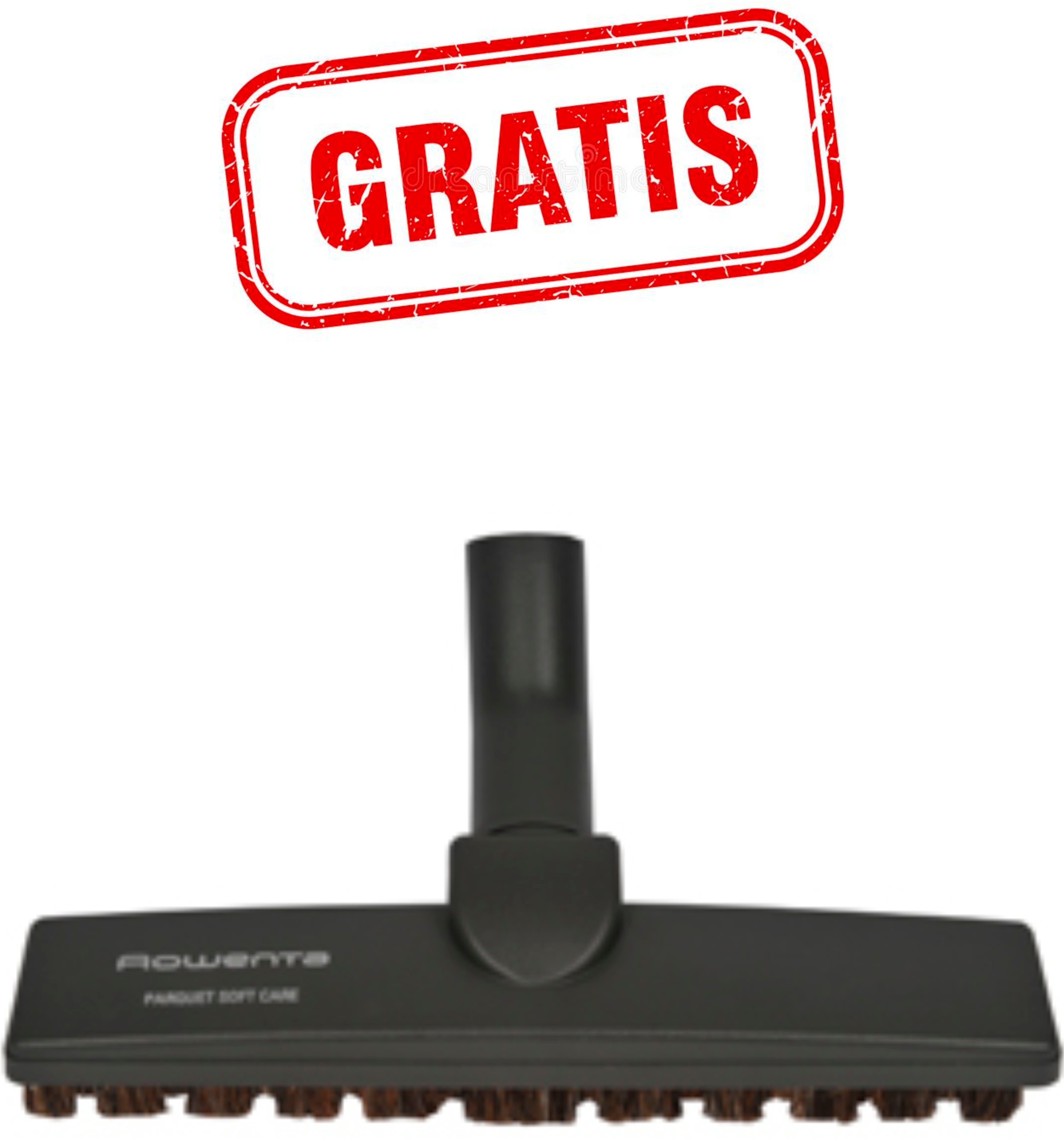 Rowenta Bodenstaubsauger RO4825 Compact Power XXL, 550 W, beutellos, inkl. Gratis Parkettdüse, sehr leise, XXL-Fassungsvermögen 2,5 Liter