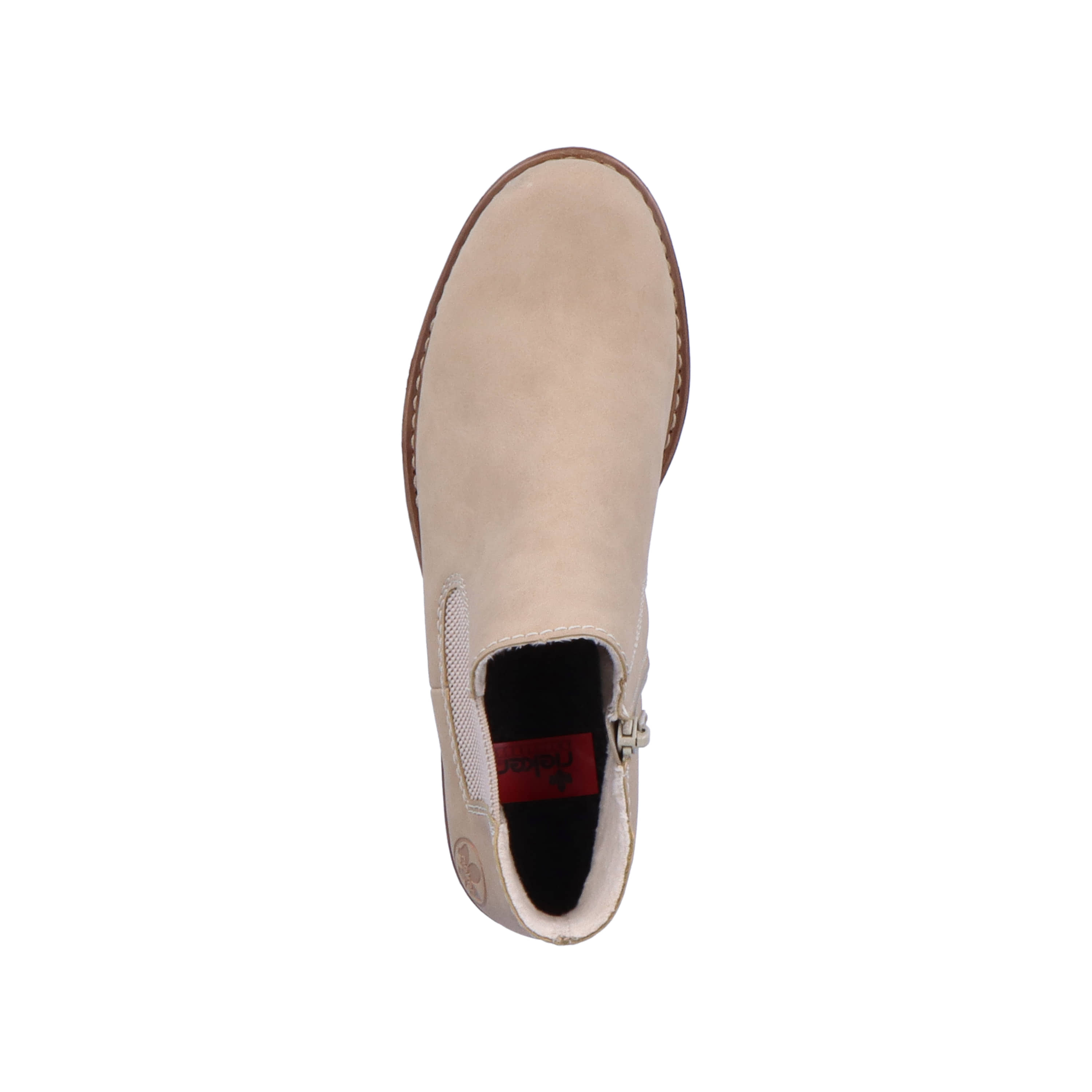 Rieker Damen Chelsea Boots sandbeige