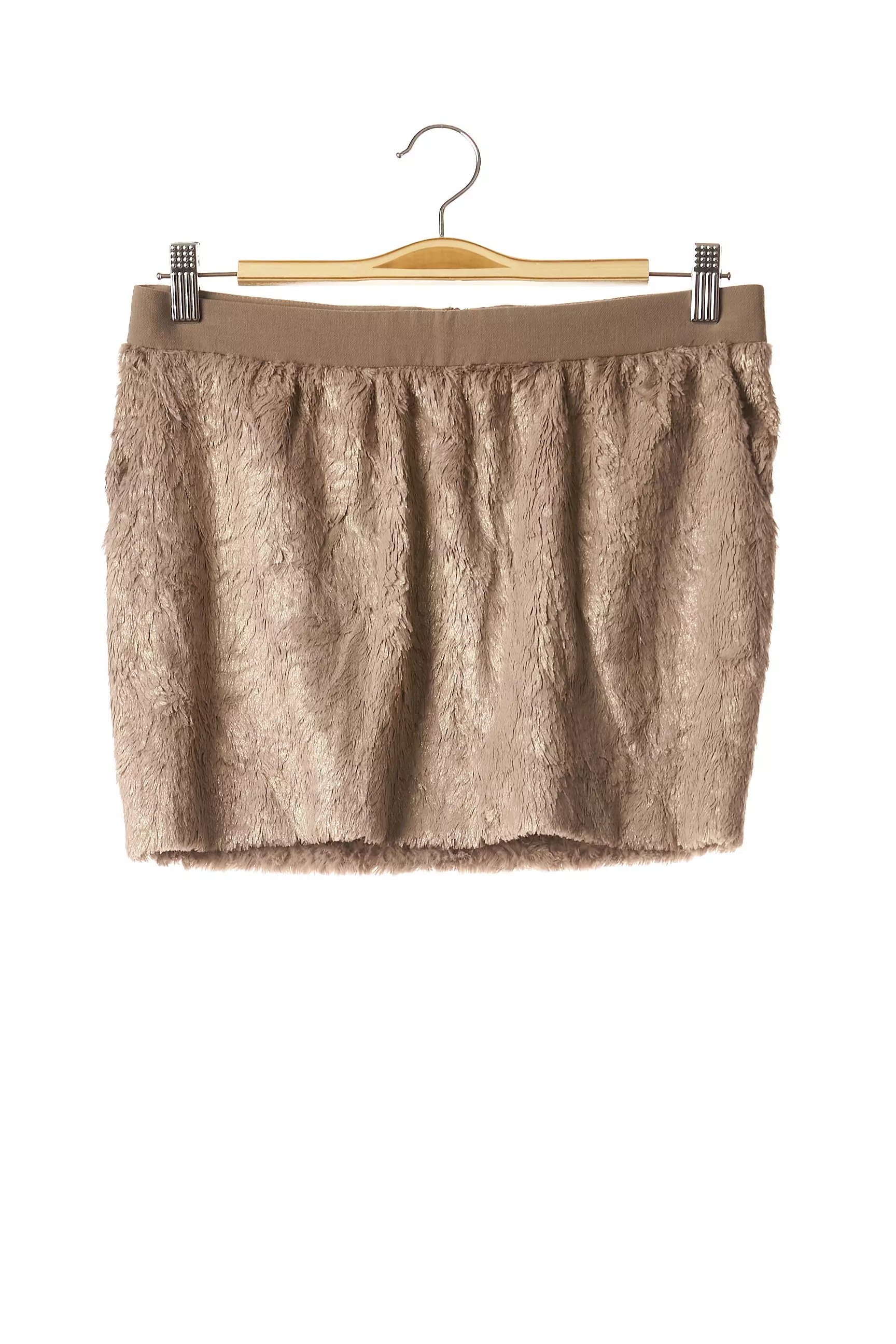 Ba Sh Mini Jupe Femme couleur beige