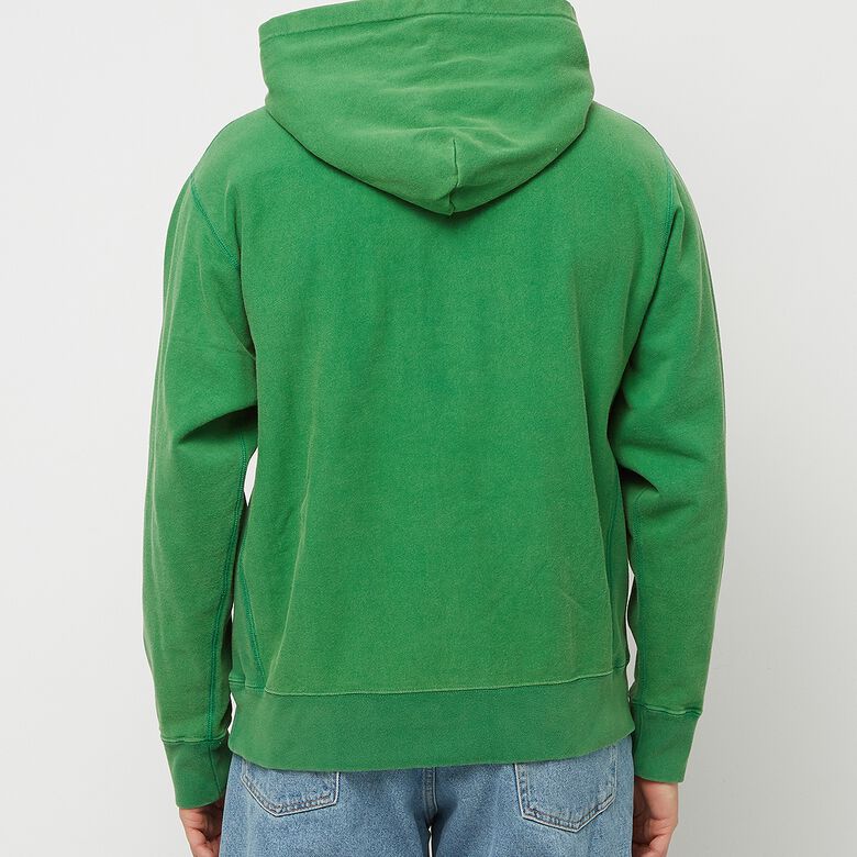 A Bathing Ape Bape Washed Relaxed Fit Hoodie M green