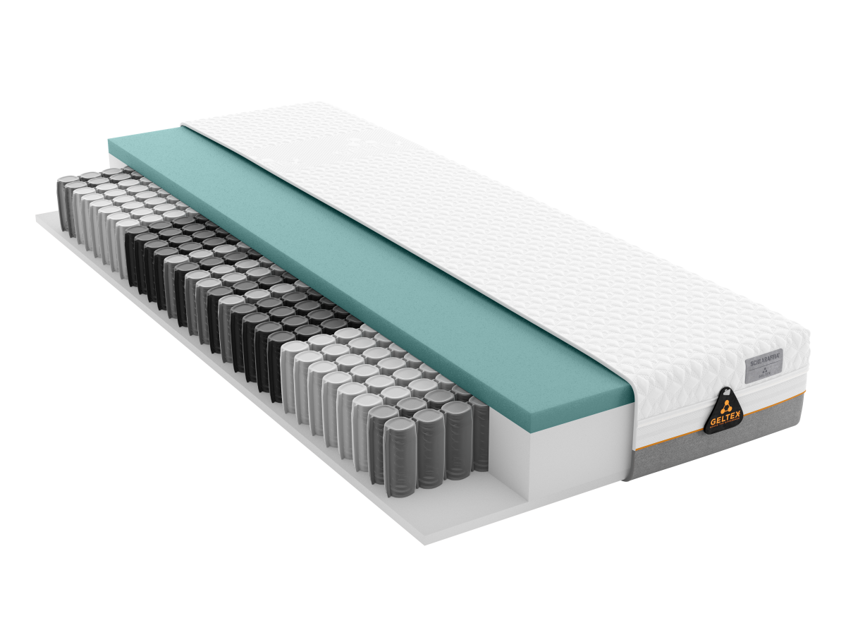 Schlaraffia Geltex Taschenfederkernmatratze Solaris Next ZV H3