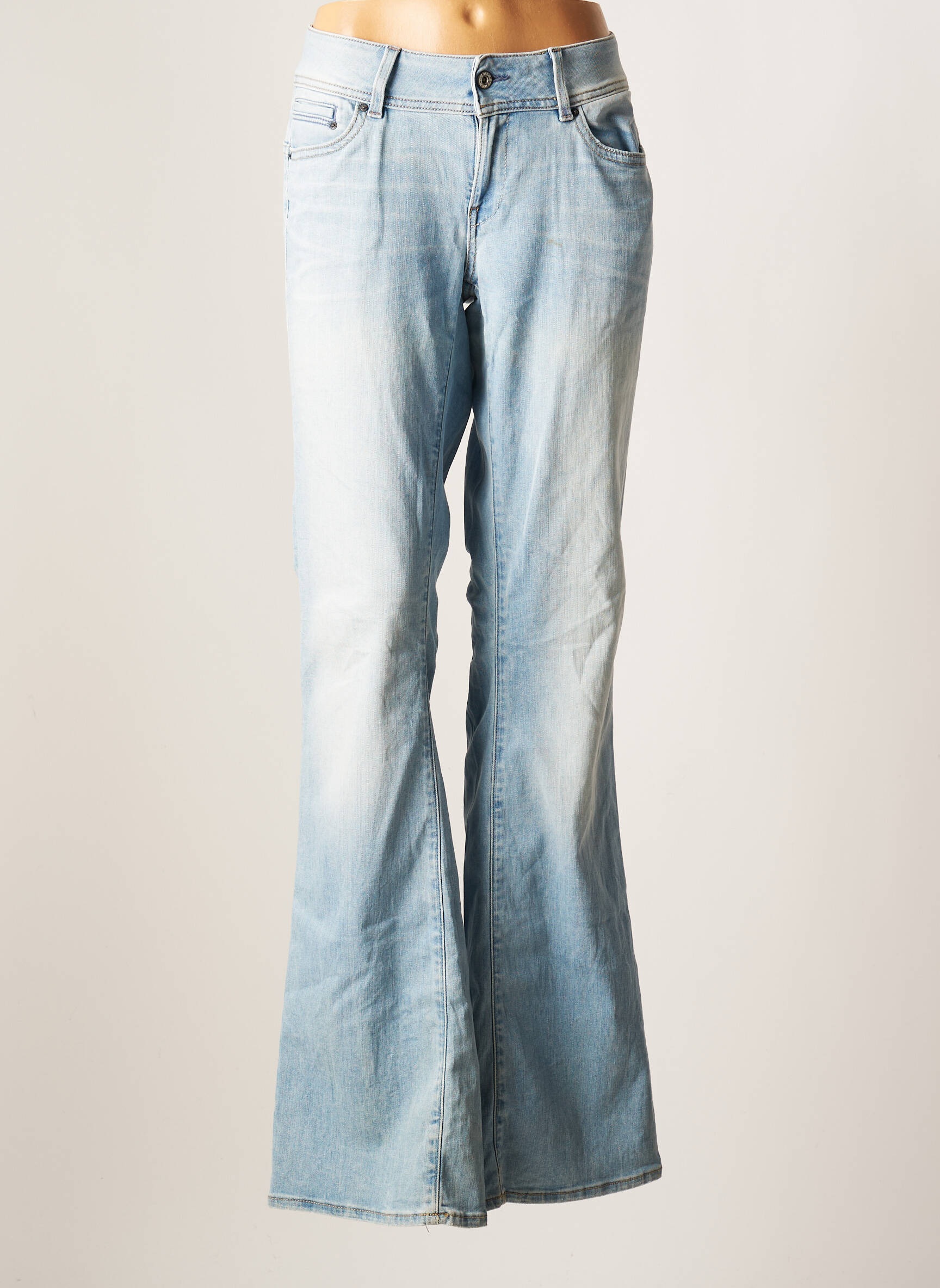 G Star Jean Flare Femme couleur bleu