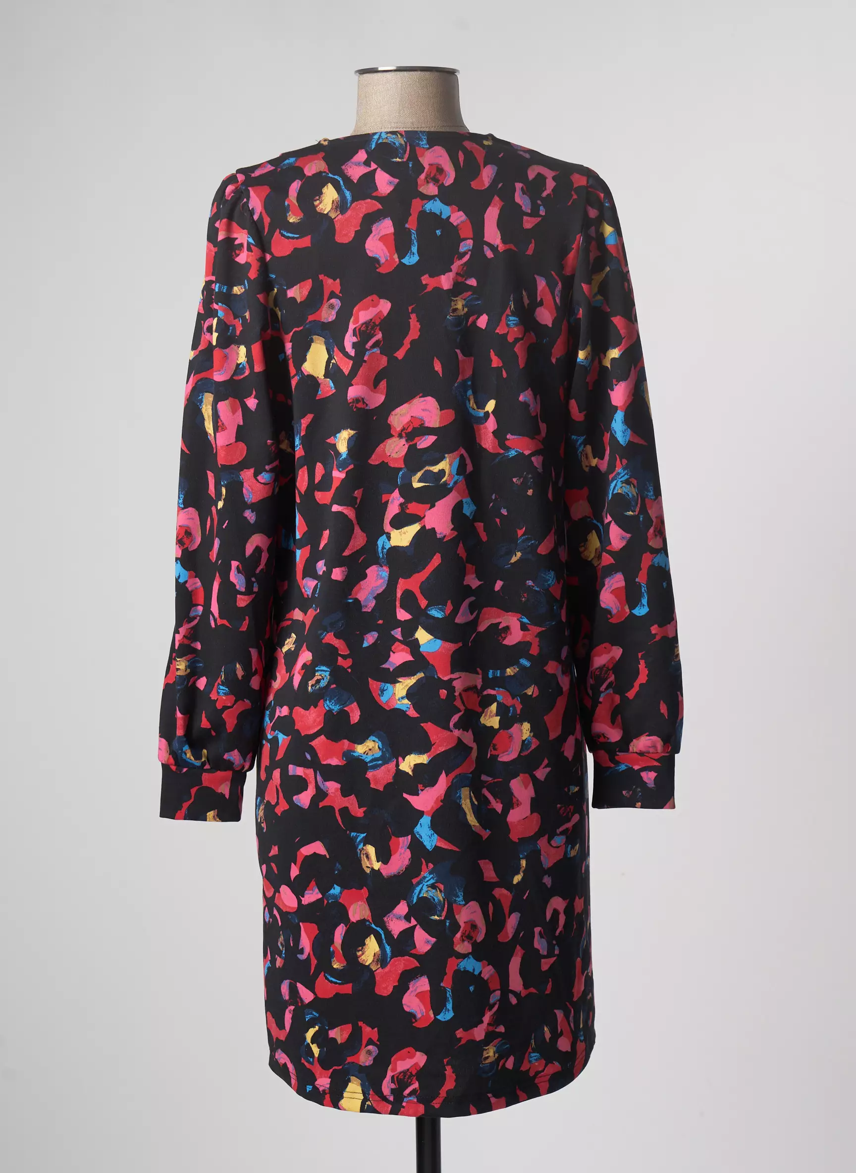 Ichi Robes Mi Longues Femme couleur noir