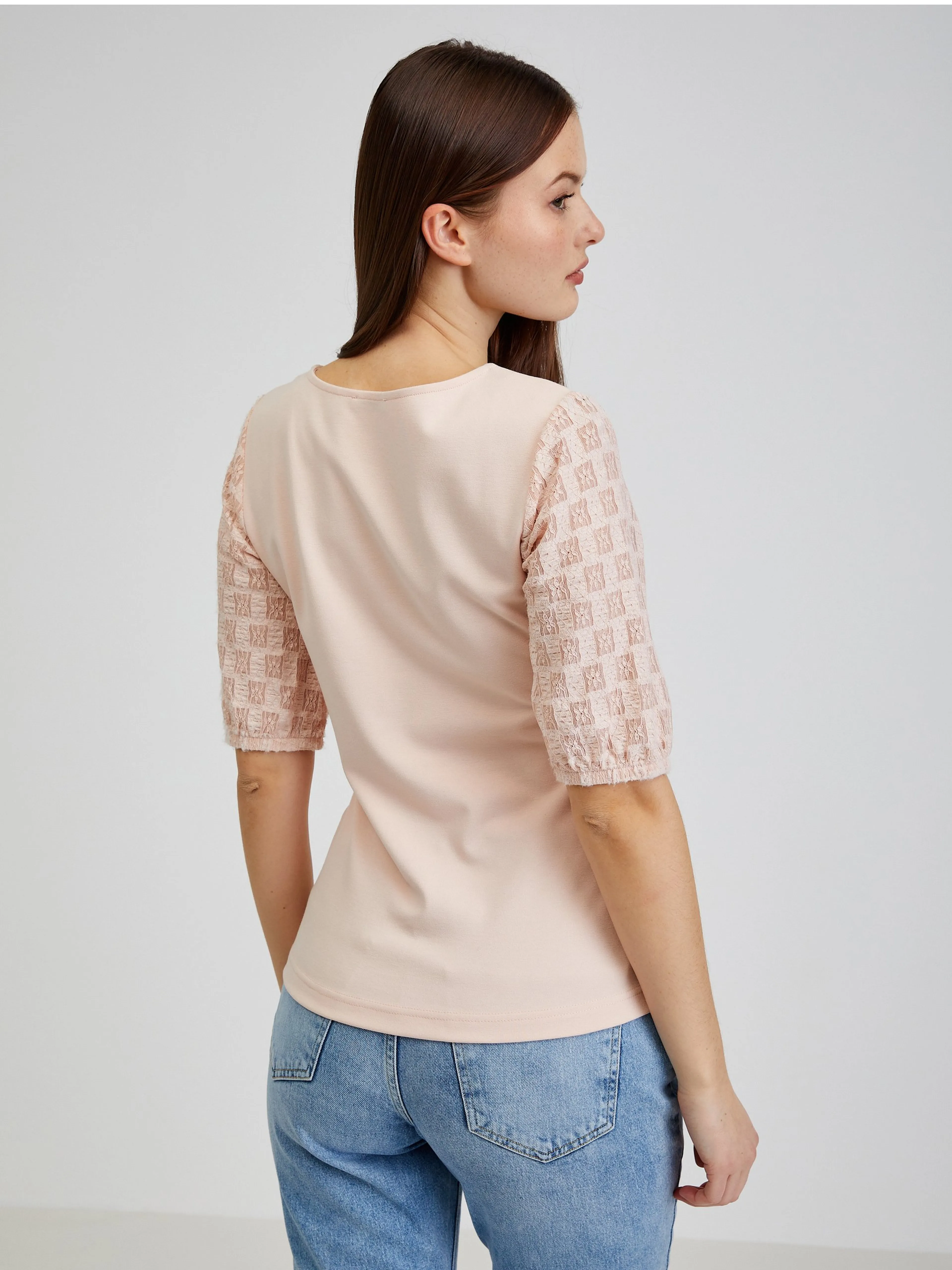 Hellrosa ORSAY Damen T-Shirt