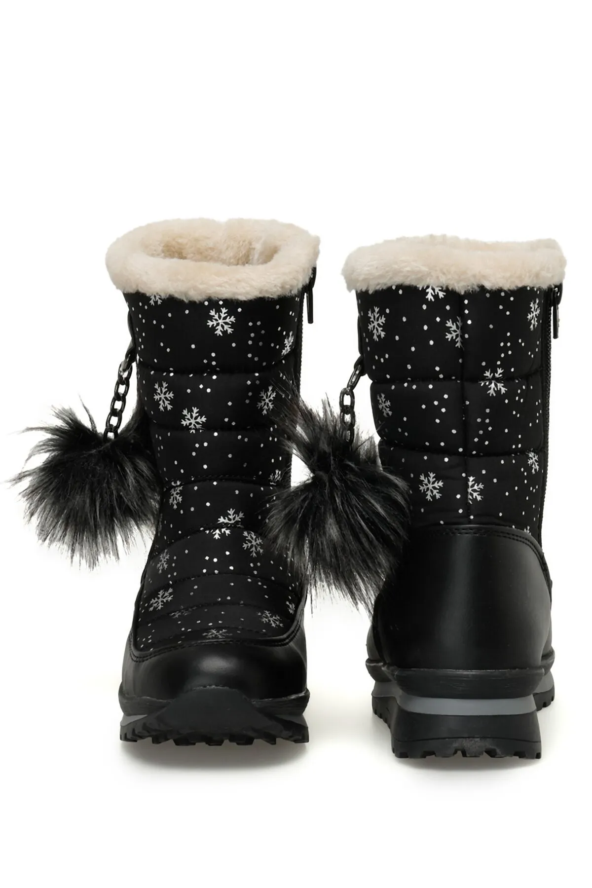 Polaris  510946.F3PR Schwarze Mädchenstiefel