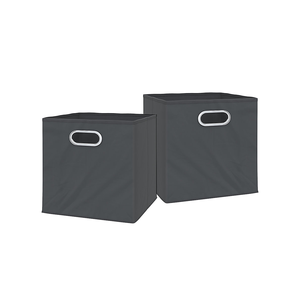 Faltbox Anthrazit 2er Set