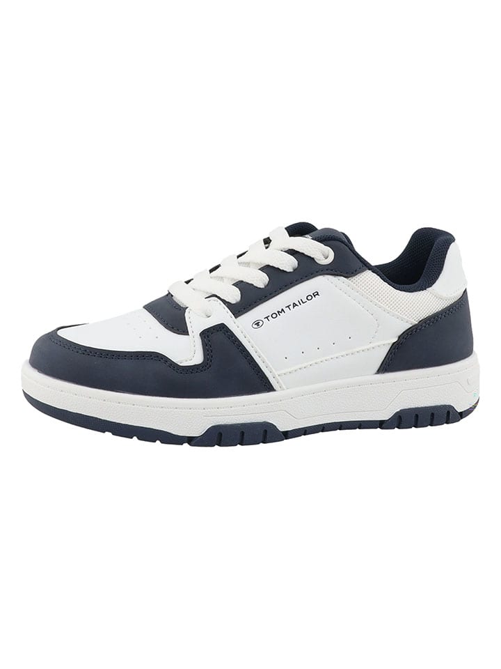 Tom Tailor Sneakers in Dunkelblau/ Weiß günstig kaufen