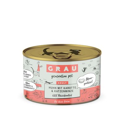 Sparpaket GRAU Adult Getreidefrei 12 x 200 g