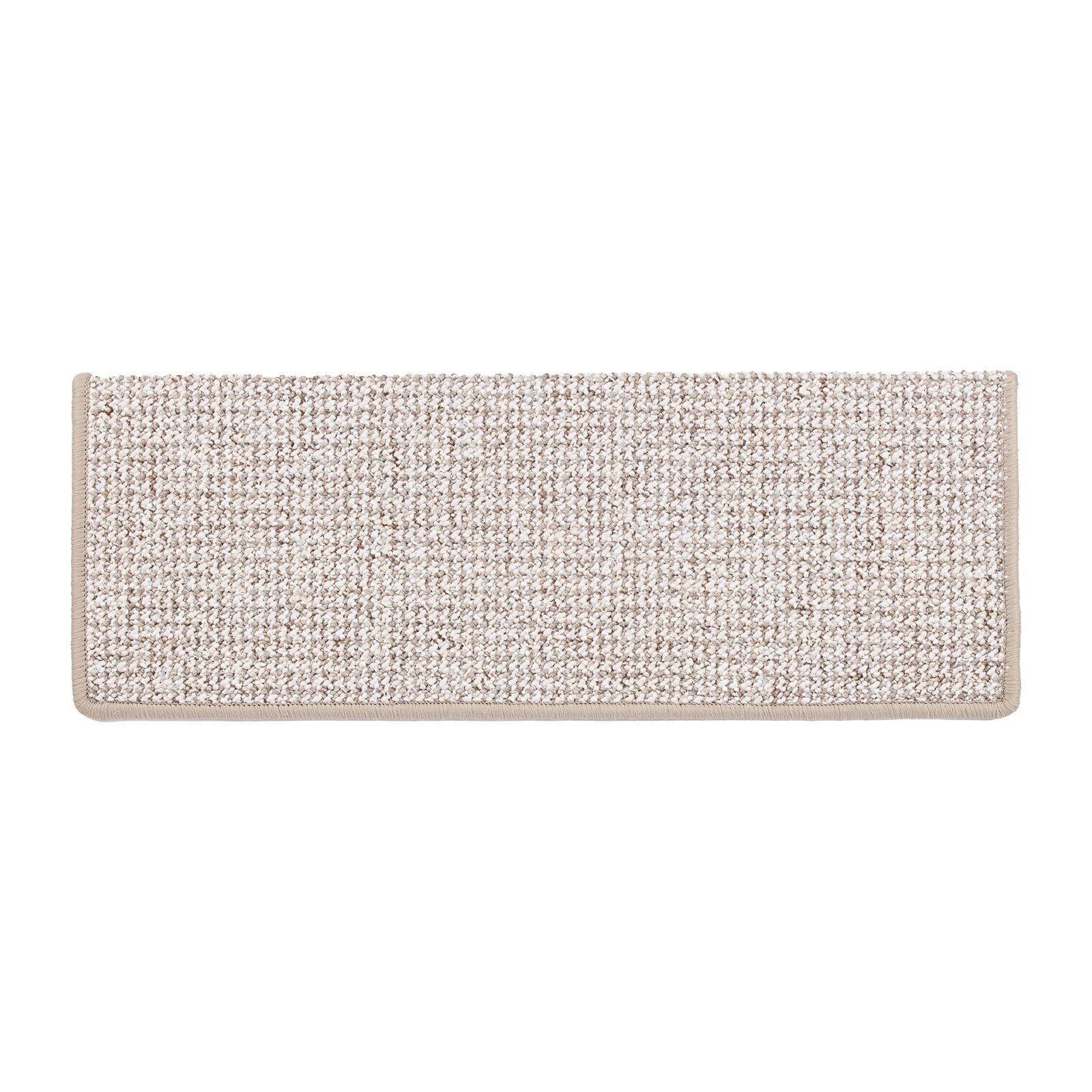 Stufenmatte Santorini, Treppenschoner, modernes Design, 2 Varianten, Treppenschutz, Karat, Rechteckig, Höhe: 7.5 mm