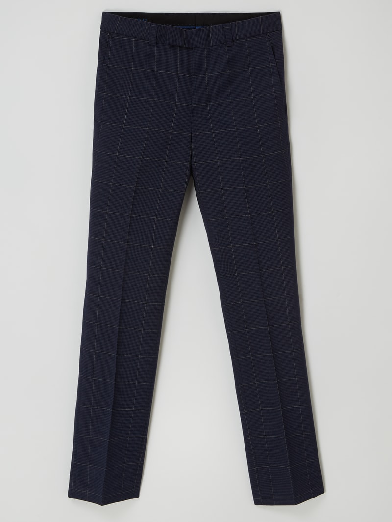 Super Slim Fit Hose mit Stretch-Anteil in blau