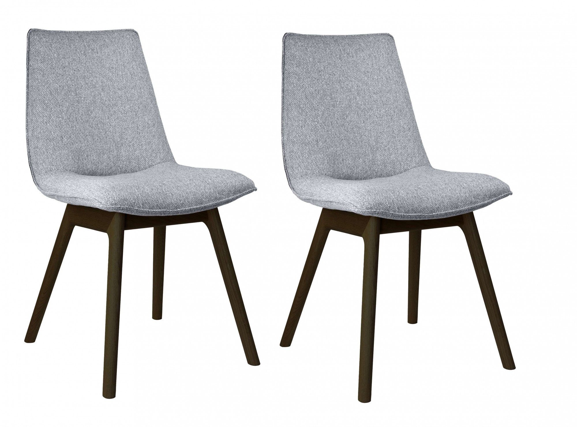 andas 4-Fußstuhl Ramon (Set, 2 St), mit Massivholzbeinen