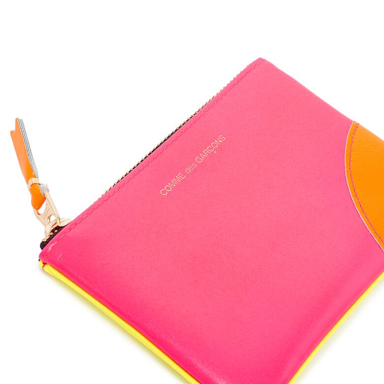 Comme des Garcons Wallet Super Fluo pink/yellow