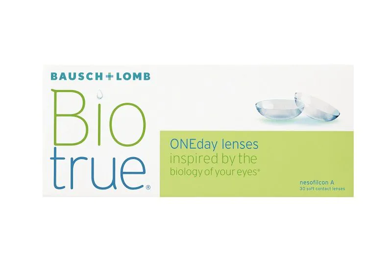 Biotrue Oneday, endagskontaktlinser, styrke -2,50