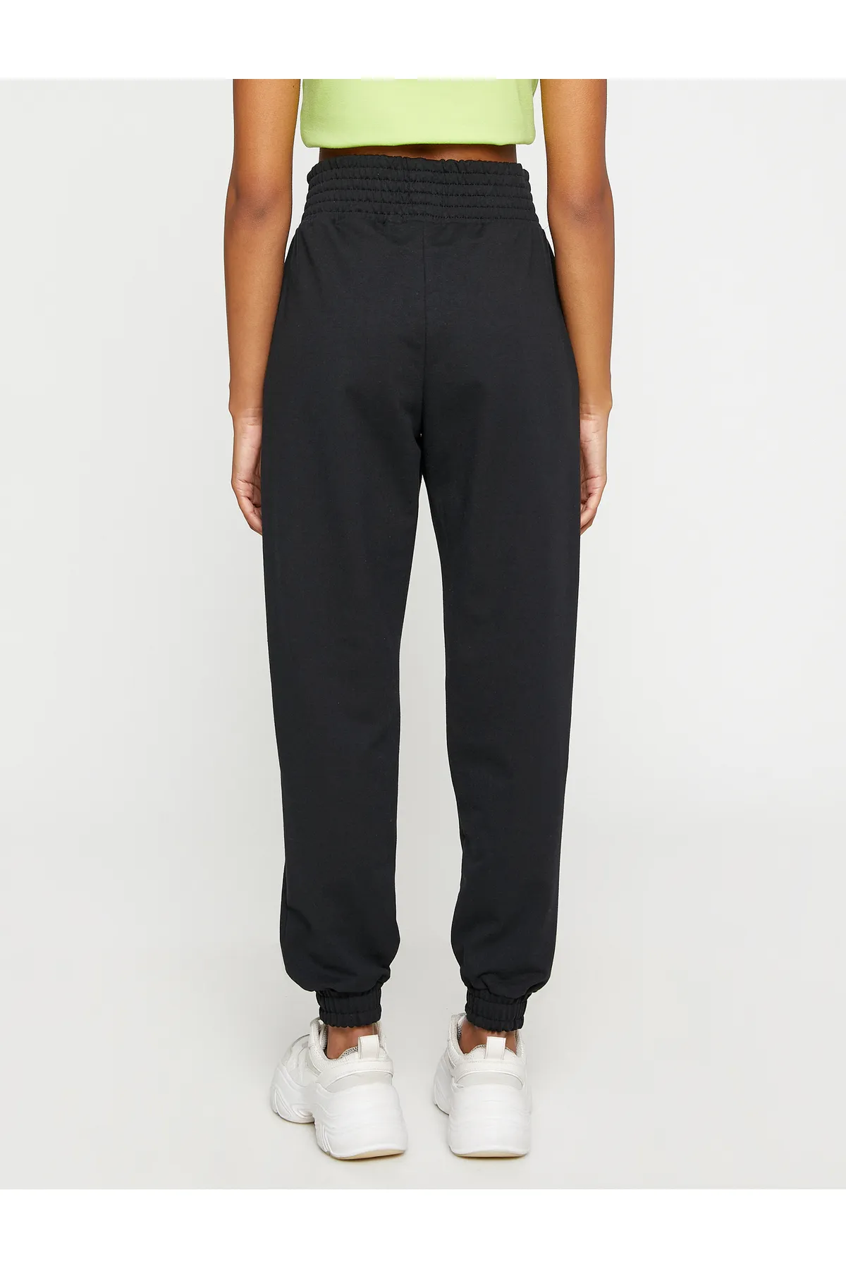 Koton  Jogger-Jogginghose mit extra hohem Bund und Taschendetail