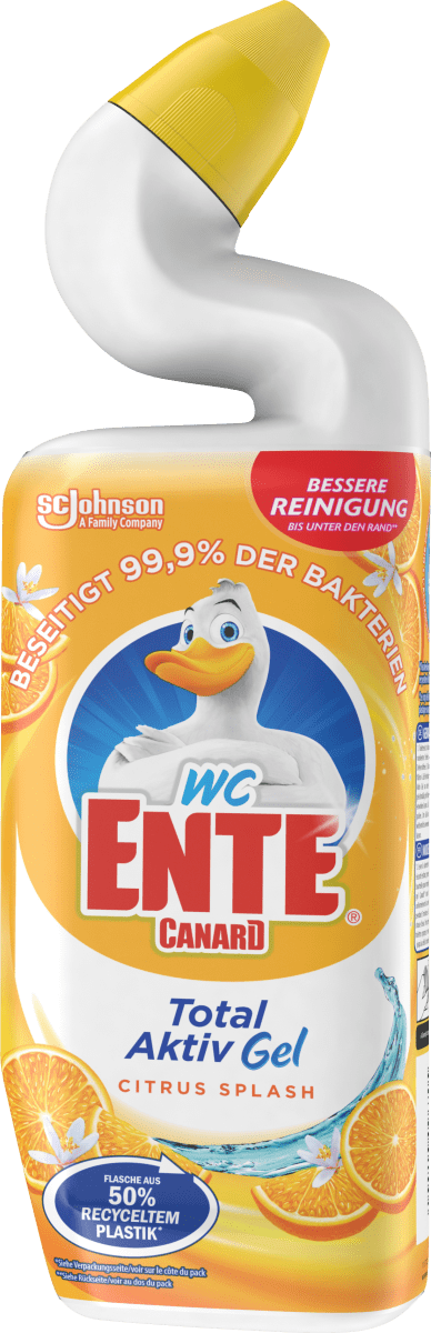 WC-Reiniger Total Aktiv Gel Citrus Splash, 750 ml