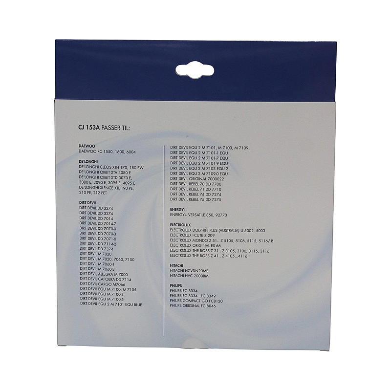 Effekt Støvsugerposer 5-pk CJ153A, Effekt