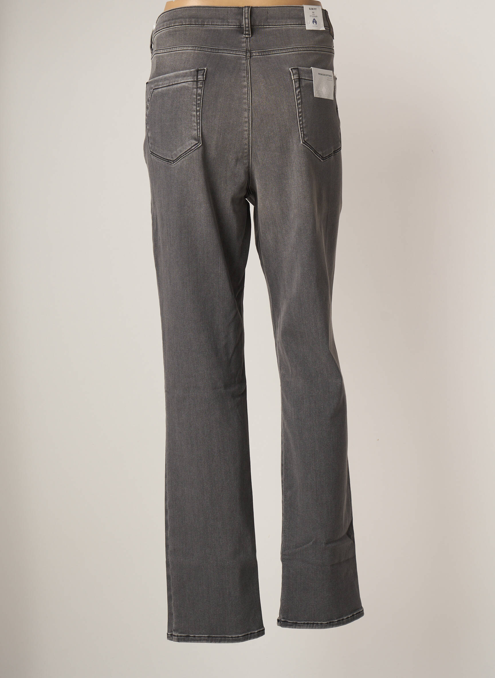 Brax Jeans Coupe Slim Femme couleur gris