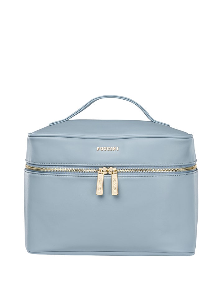 Puccini Kosmetiktasche in Hellblau - (B)25 x (H)18 x (T)18 cm günstig kaufen onesize
