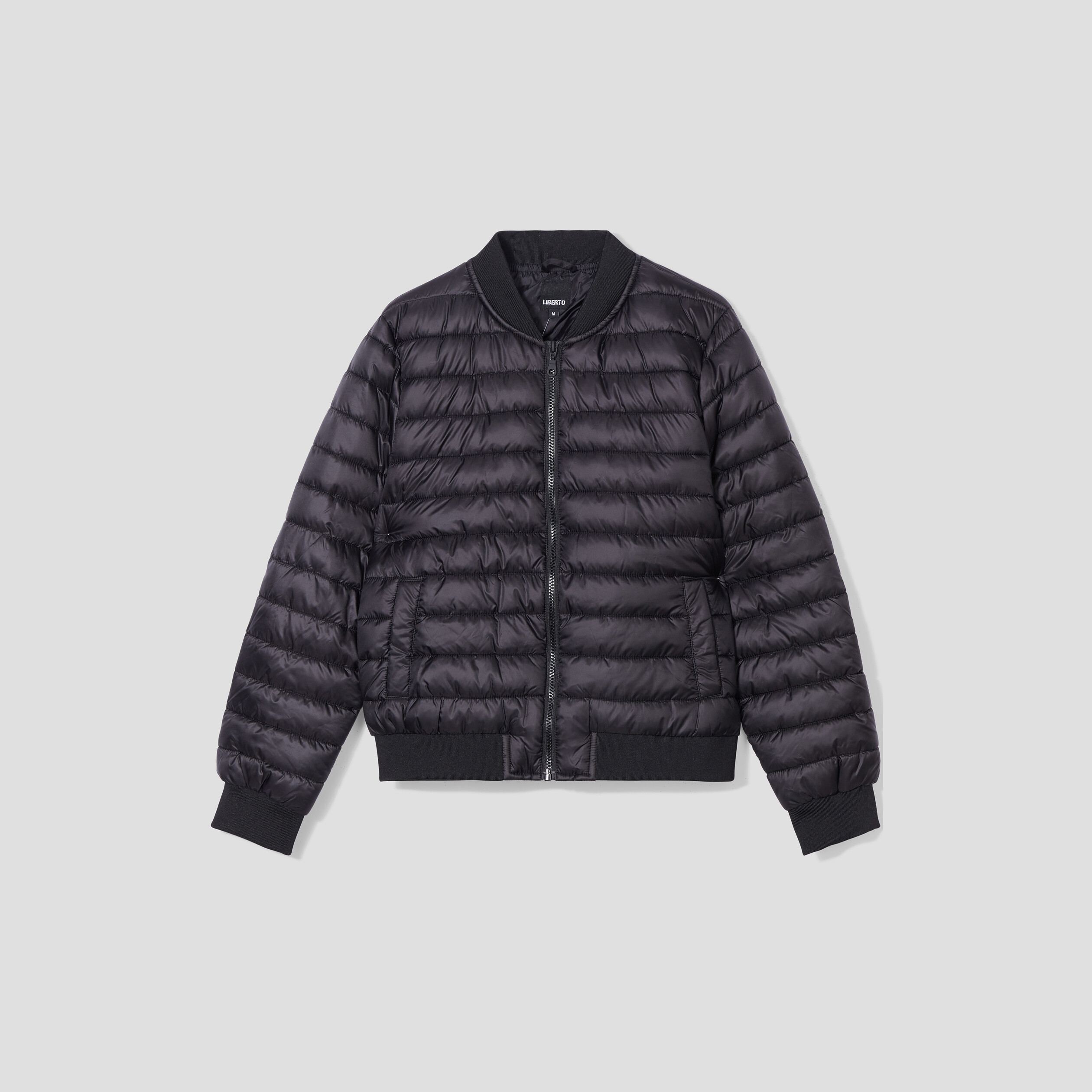 Doudoune courte zippée col teddy Liberto noir femme | La Halle