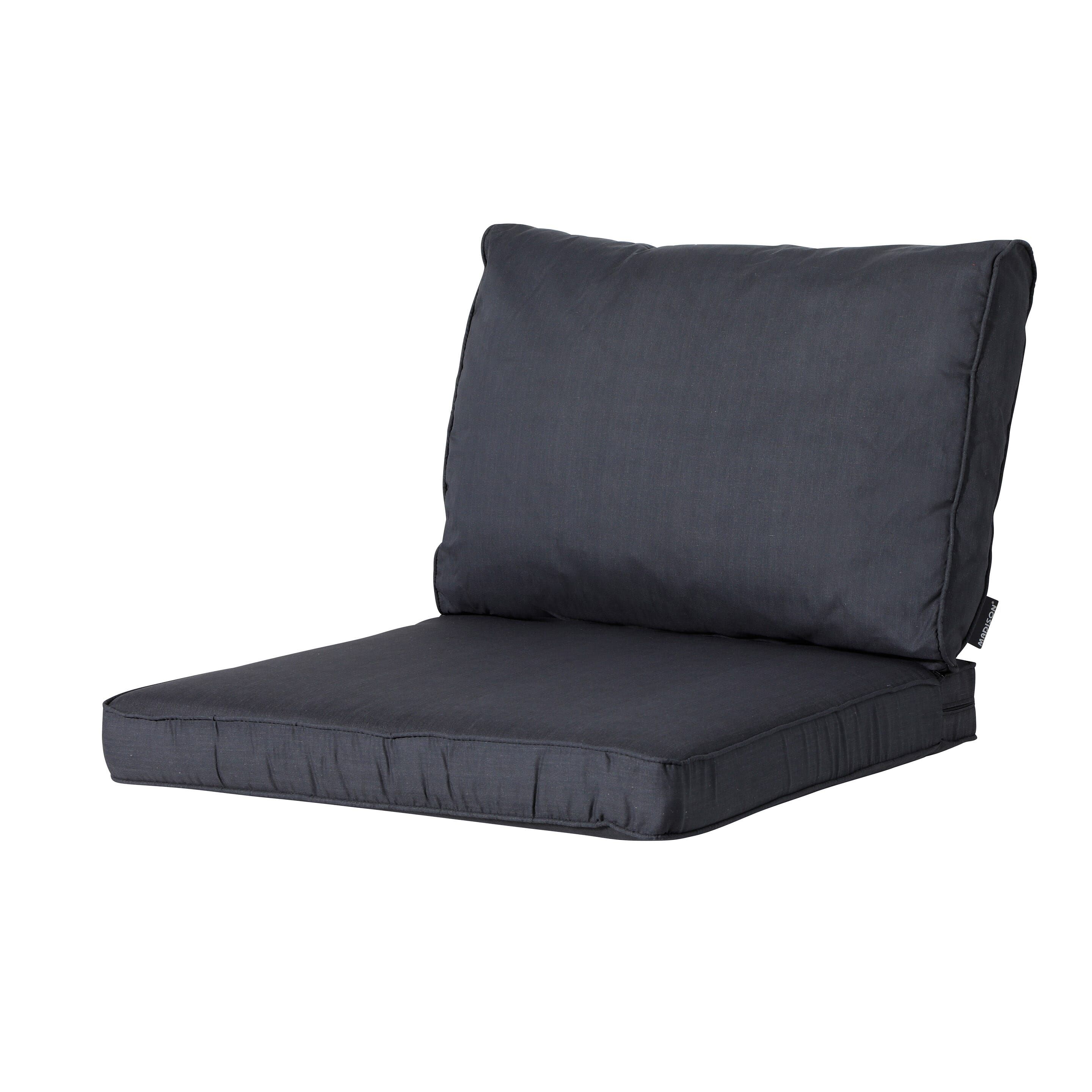 Madison Basic Schwarz 60 x 40 Lounge-Kissen