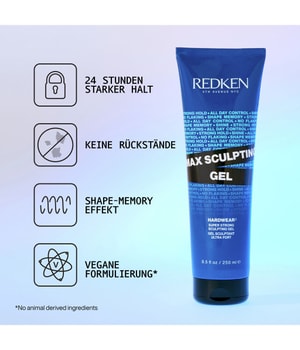 Redken Styling Max Sculpting Gel Hardwear Haargel-250 ml