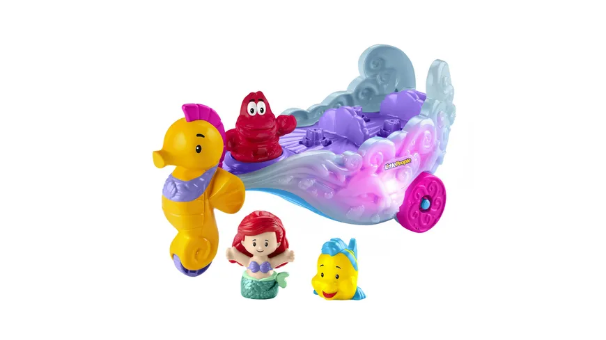 Prinzessin Arielles aufleuchtende Meereskutsche von Little People