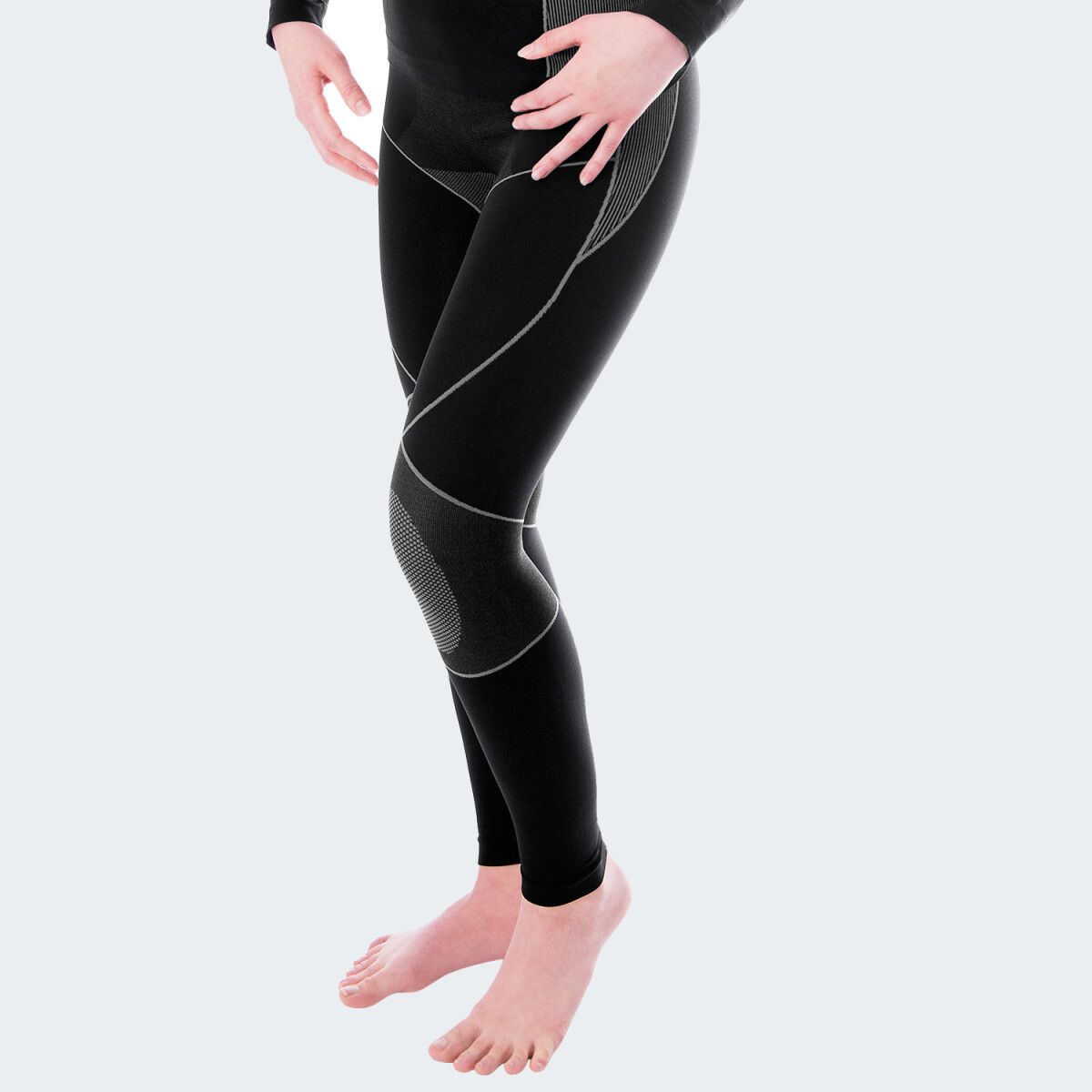 Black Snake Grey Damen Funktionsunterhose