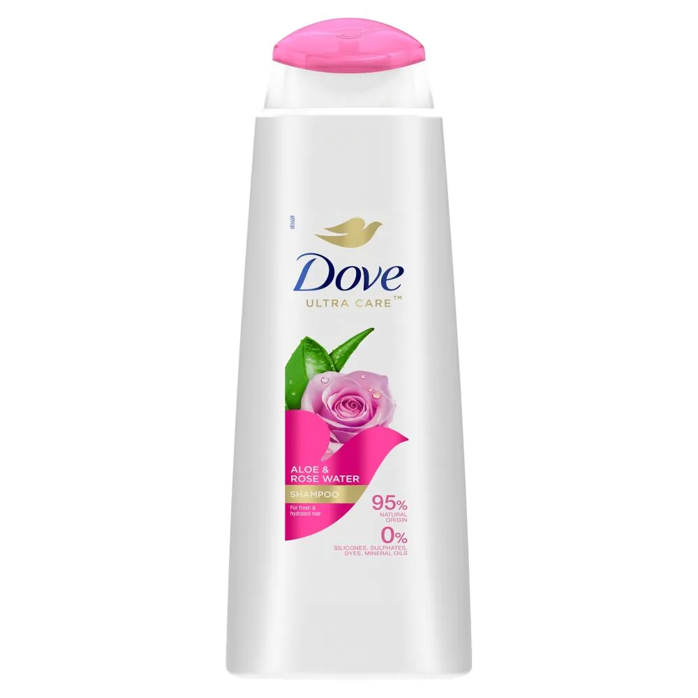 Dove Ultra Care Aloe & Rose Water - Šampon za kosu 400 ml