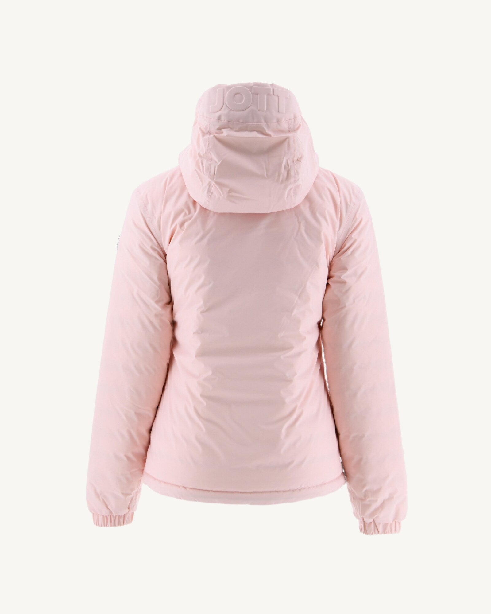 Doudoune réversible à capuche Rose clair/Beige Vienne