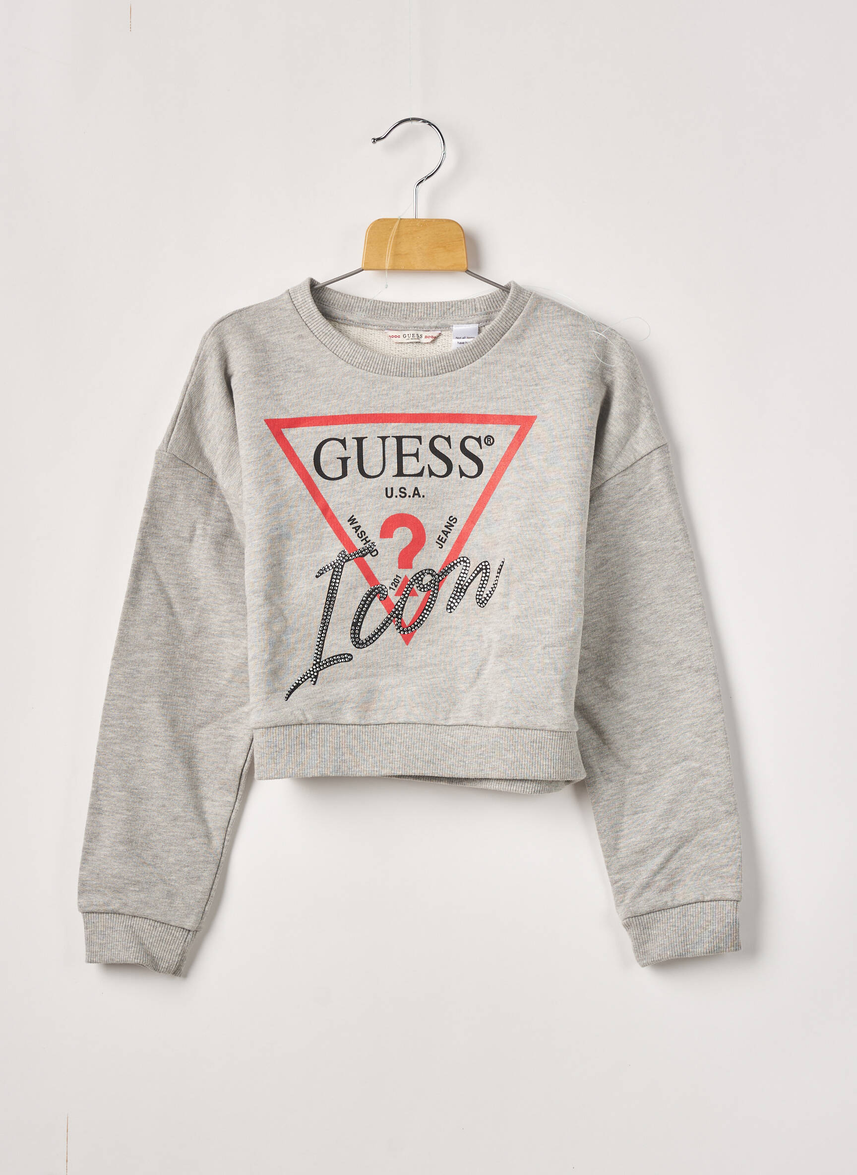 Guess Sweats Fille couleur gris