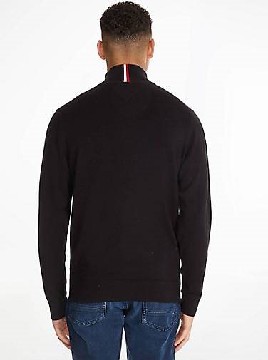 TOMMY HILFIGER Herren Strickpullover mit Bio-Baumwolle Regular Fit
