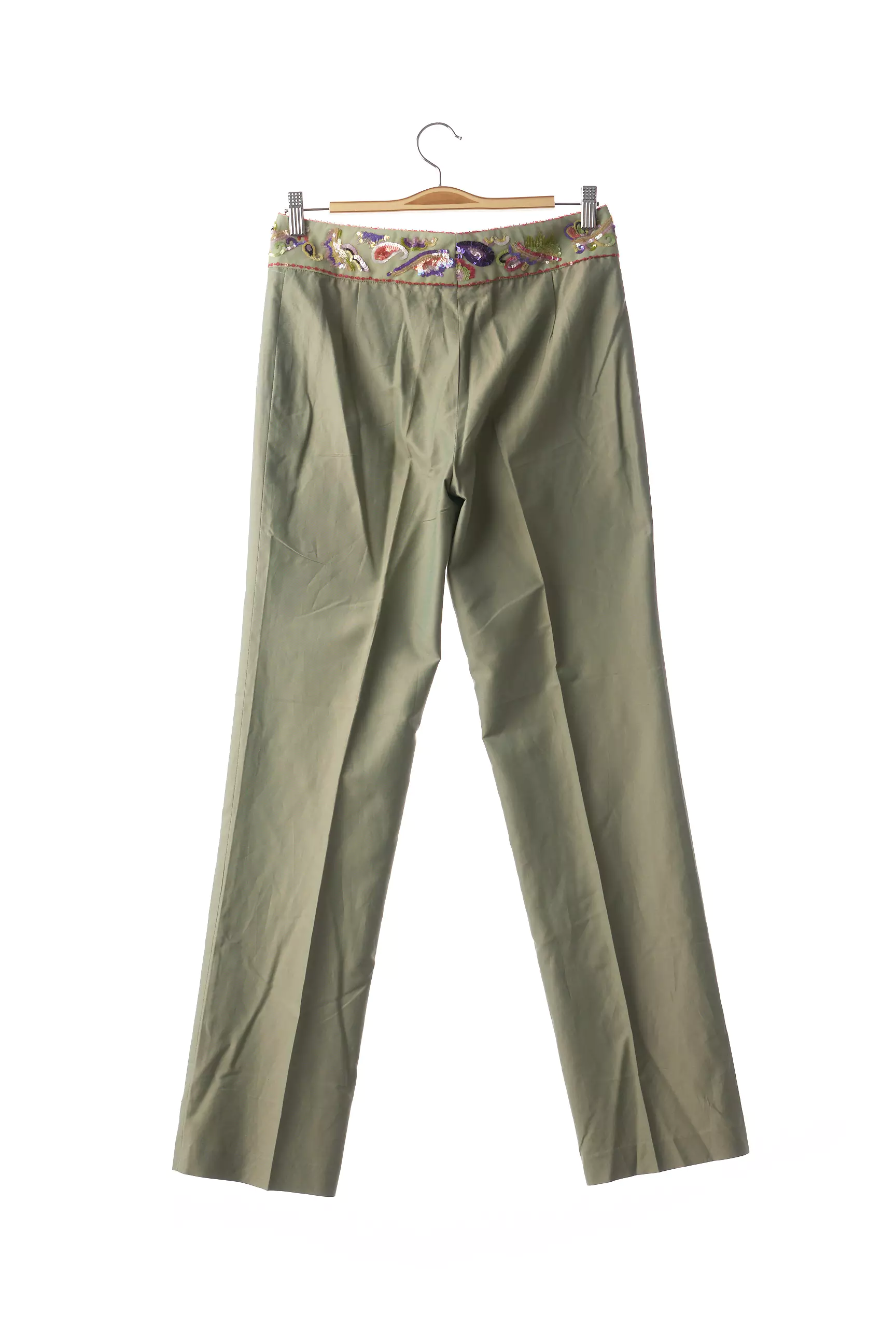 Etro Pantalons Slim Femme couleur vert