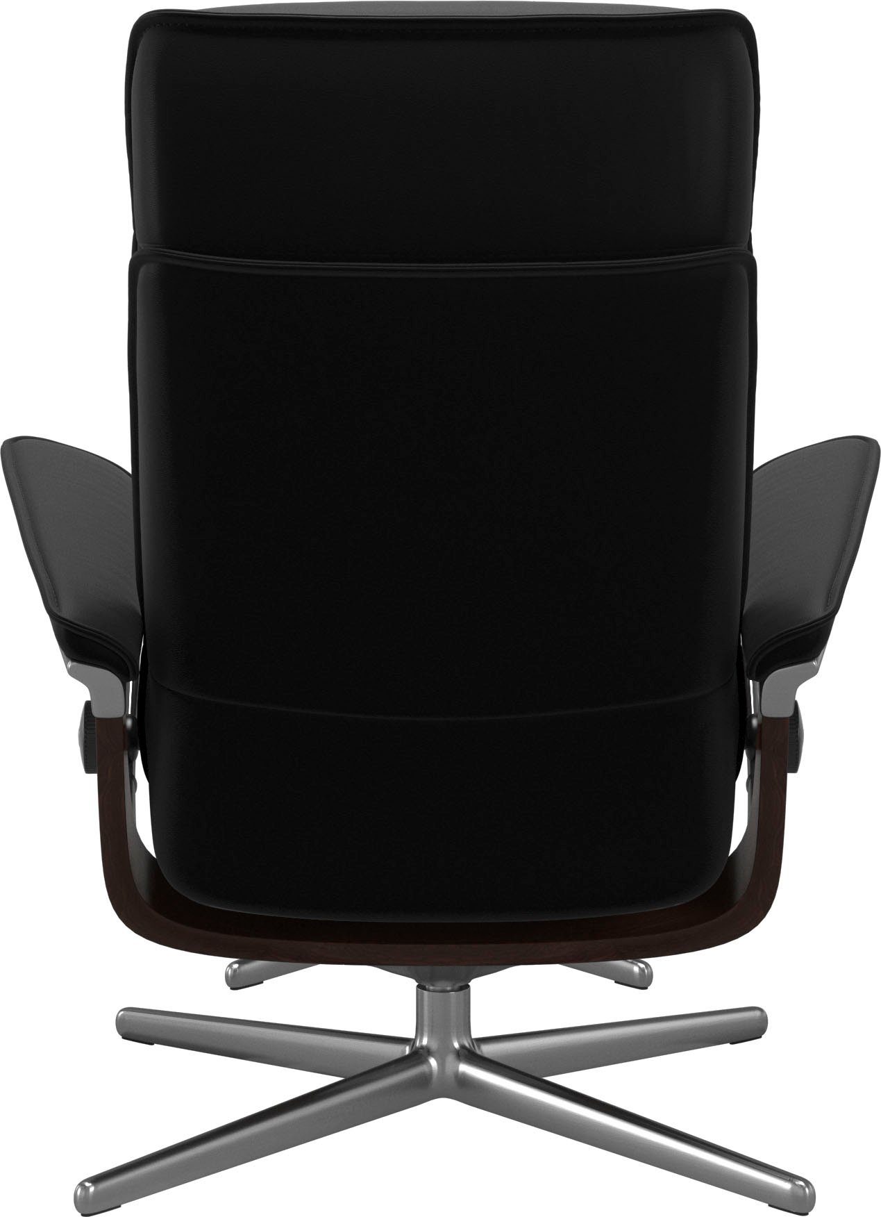Stressless® Relaxsessel Admiral, mit Cross Base, Größe M & L, Holzakzent Braun