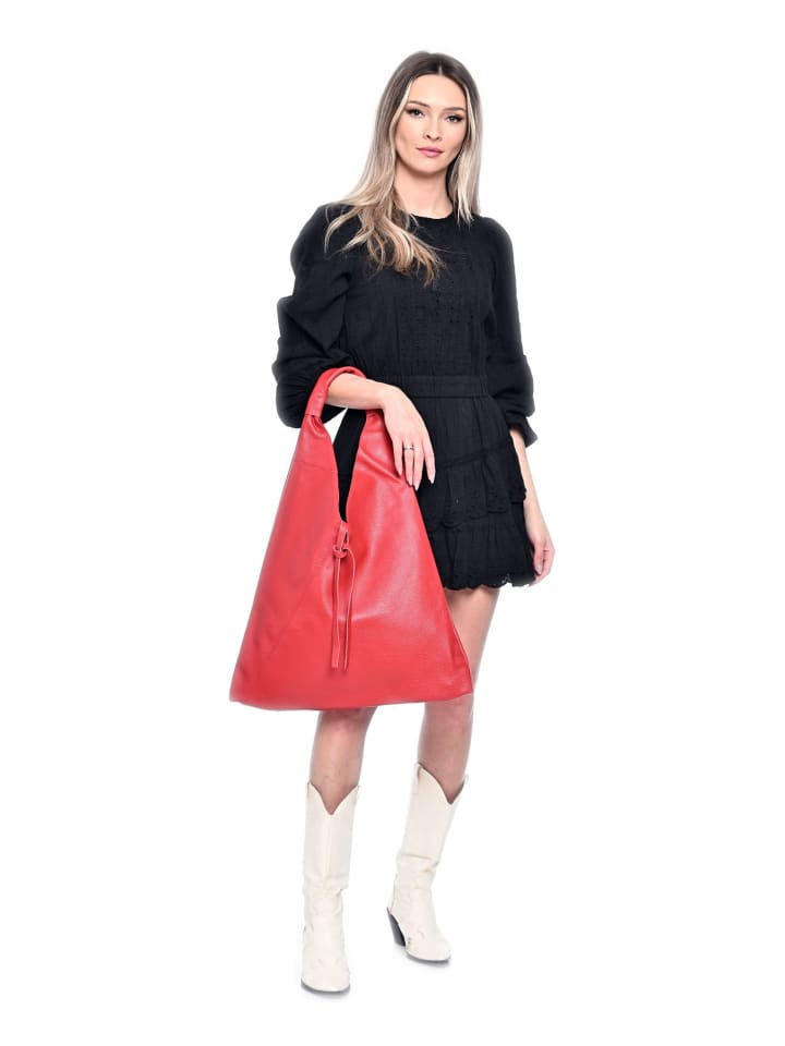 Anna Luchini Shopper in Rot günstig kaufen onesize