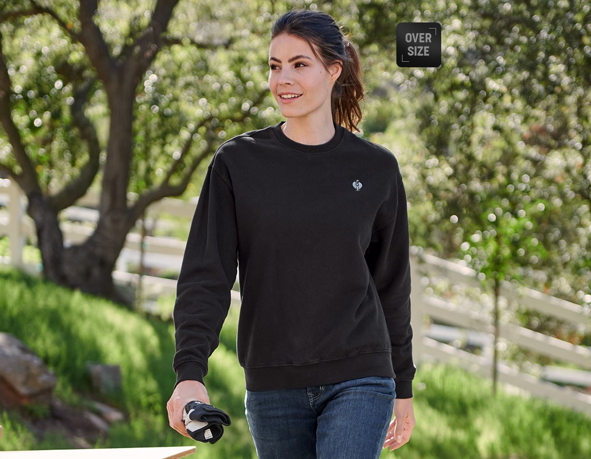 Oversize Sweatshirt e.s.motion ten, Damen