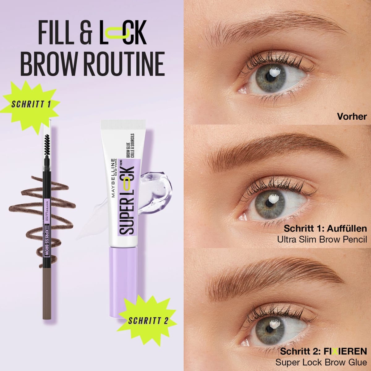 Augenbrauengel Super Lock Brow Glue, 8 g