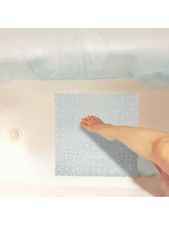 relaxdays Duschmatte in Transparent - (B)53 x (T)53 cm günstig kaufen onesize