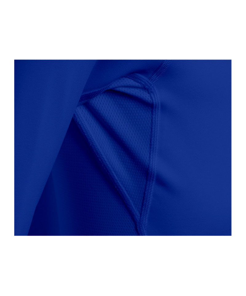 adidas Alphaskin Shirt langarm Kids Blau