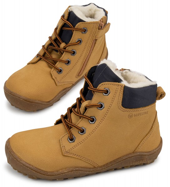 bLifestyle ~ Baribal HighCut Schnürer Winter + TEX ~ Sand