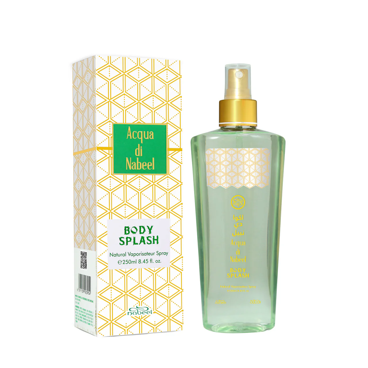Body Acqua di Nabeel Body Splash - Acqua Aromatica Unisex, Acqua Aromatica