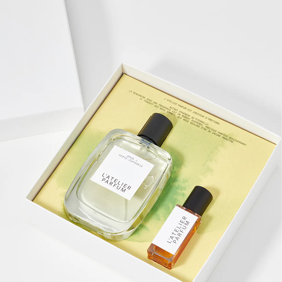 Opus 1 - Conjunto de presente Le Jardin Secret Verte Euphorie - Conjunto de perfume feminino, Conjunto de perfume masculino, Eau de Parfum, Eau de Parfum unissex, Conjuntos de perfume unissex
