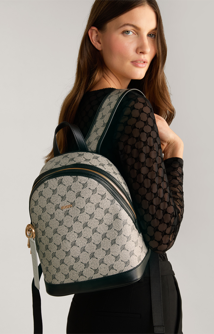 Rucksack Mazzolino Edition Enrica in Schwarz/Offwhite