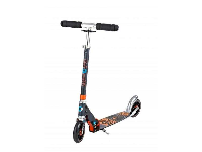 Trottinette pliable – Speed+ Noir/Orange