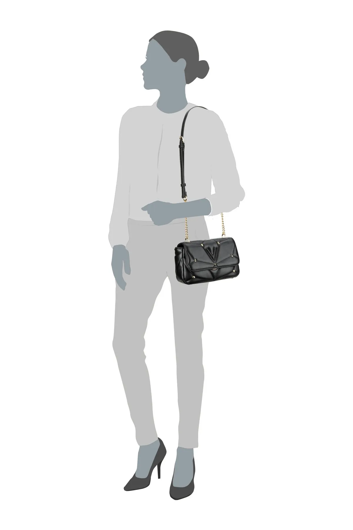 Valentino Bags  Umhängetasche Emily Pattina P03