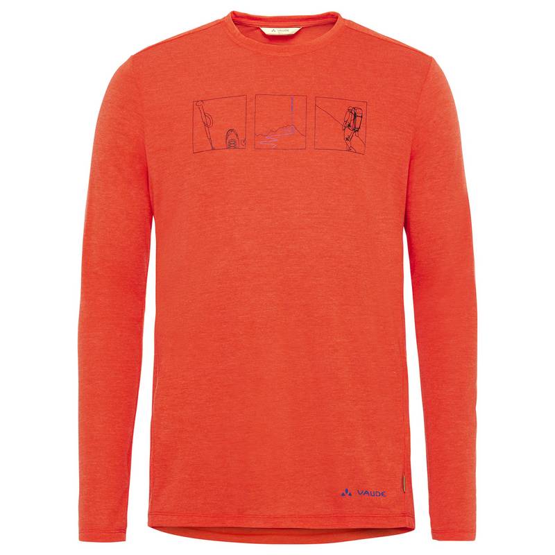 VAUDE Men's Rosemoor LS T-Shirt III T-Shirt Herren